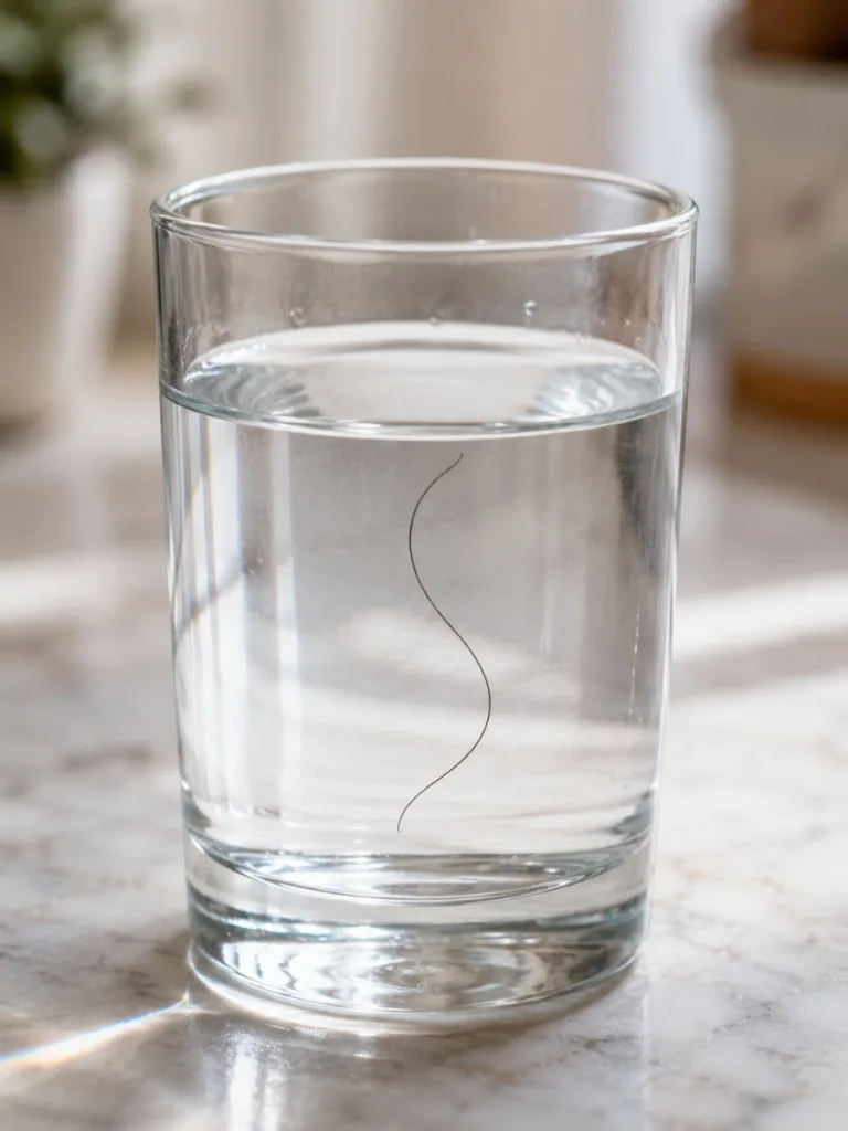 Hair porosity water test used to determine overnight treatment frequency