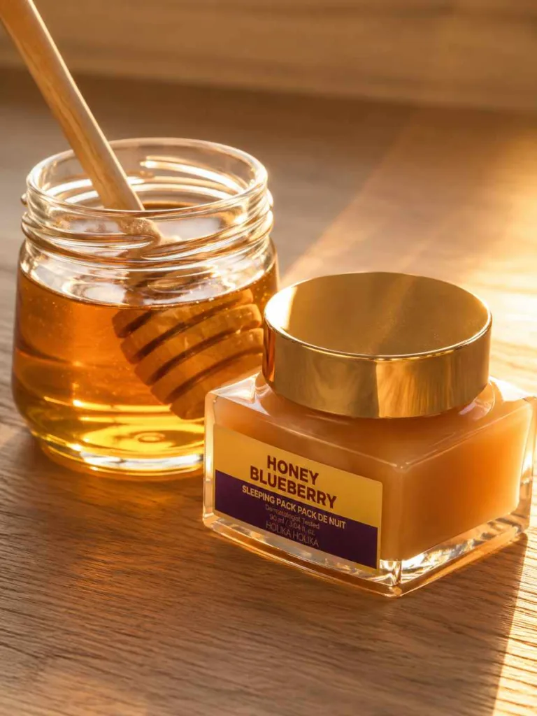 Holika Holika Honey Sleeping Lip Mask Golden Hour Shot