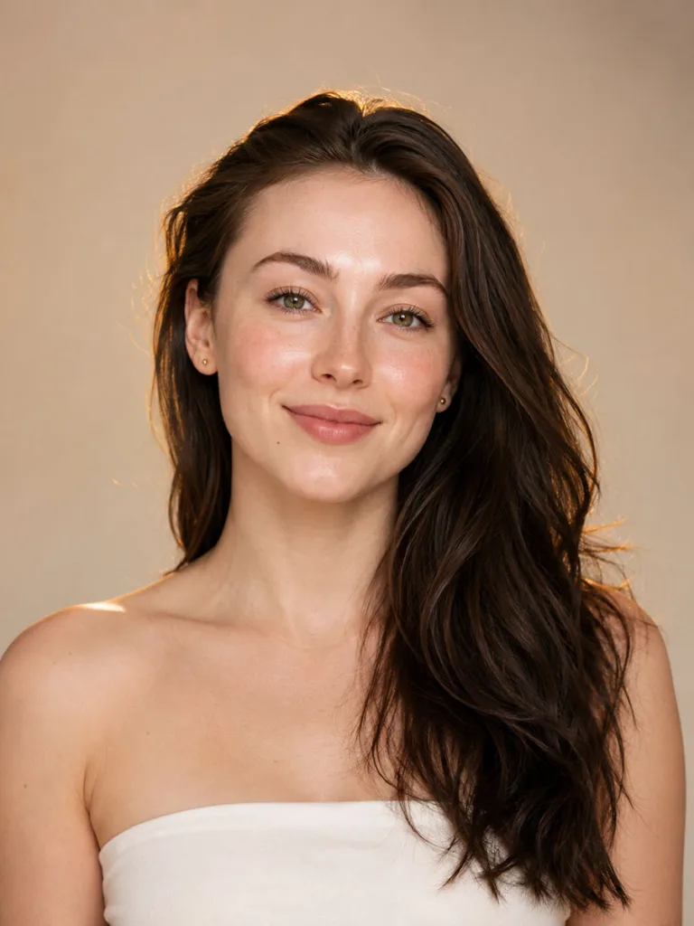 Radiant glass skin result after following a consistent Korean skincare routine