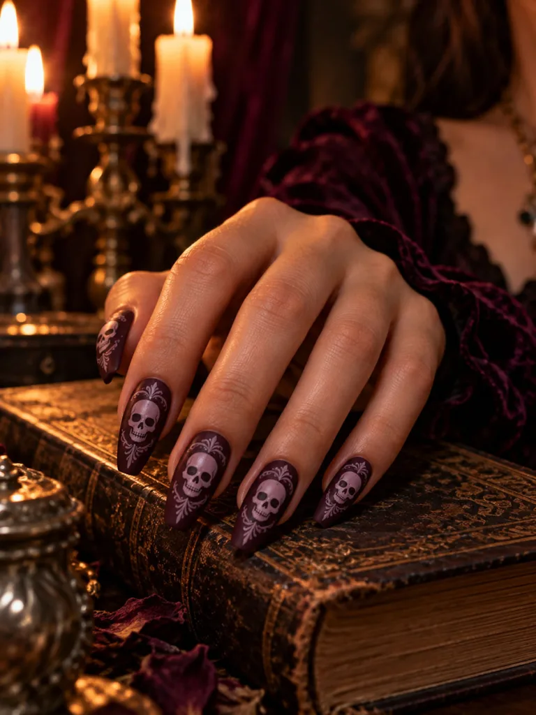 Gothic Dark-Tone Skull